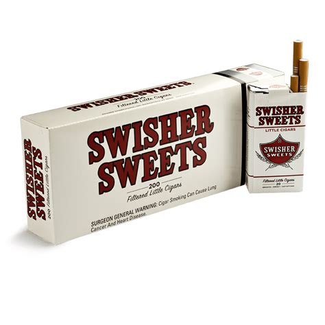 Swisher Sweets Little Cigars White | Machine Made Cigars | JR Cigars