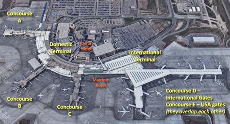 Calgary Airport Terminal Map Printable