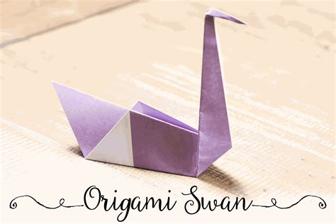 Origami Swan from a Rectangle Paper: An Elegant Creation Steeped in ...