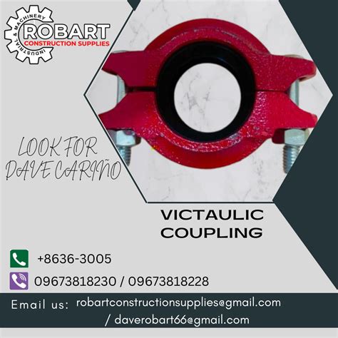 VICTAULIC COUPLINGG, Commercial & Industrial, Construction Tools ...