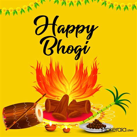 Happy Bhogi Pongal 2020 in 2021 | Happy lohri images, Happy pongal ...