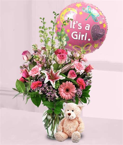 Baby Girl Surprise - New Baby Flowers - Boesen the Florist - Des Moines ...