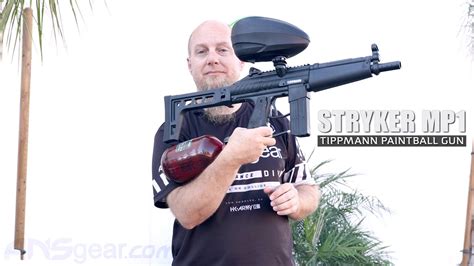 Tippmann Stryker MP1 Paintball Gun - Shooting - YouTube