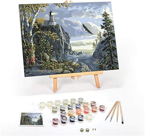 Paint by Numbers for Adults: Beginner to Advanced Number Painting Kit ...