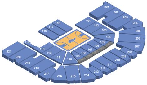 Dean Smith & Carmichael Center Seating Charts - Keeping It Heel