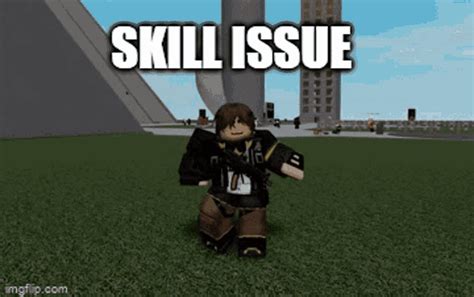 Skill Issue Roblox GIF – Skill Issue Roblox Ragdoll Engine – find og ...