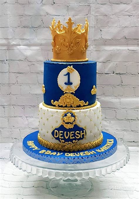 Royal Prince Cake A Royal Prince theme cake for Lil' prince Devesh ...