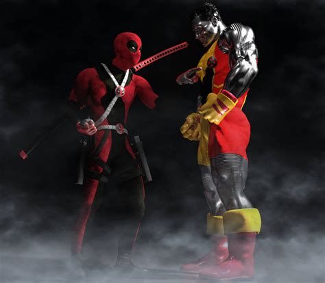 Deadpool and Colossus by hiram67 on DeviantArt