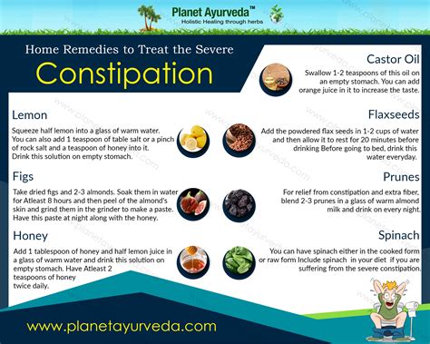 Top 7 Home Remedies for Severe Constipation