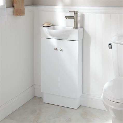 Small Vanities & Sinks You Can Squeeze Into Even the Tiniest Bathroom ...