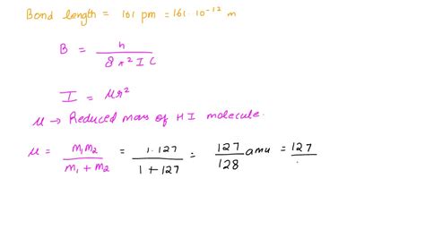 SOLVED: Calculate the rotational energy difference in cm-1 between the ...