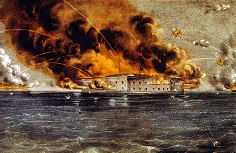 Bombardment of Fort Sumter, April 12-13, 1861 | See hd.house… | Flickr