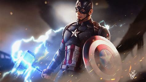 1920x1080 4k Captain America Artwork Laptop Full HD 1080P ,HD 4k ...