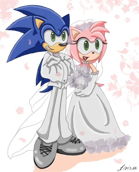 SonAmy Wedding Day: In color by ArisuAmyFan on deviantART | Sonic and ...