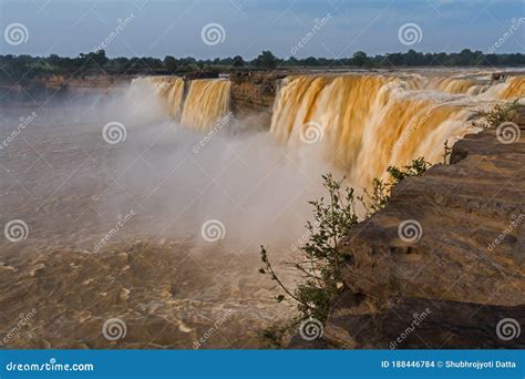 Chitrakote Waterfall, Chhattisgarh, India. Stock Photo - Image of fresh ...