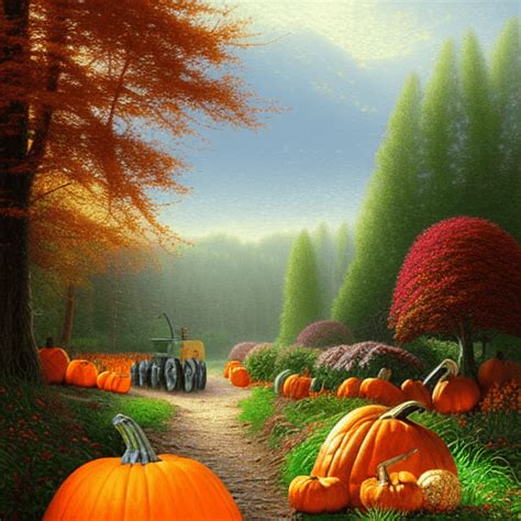 Autumn Forest Background · Creative Fabrica