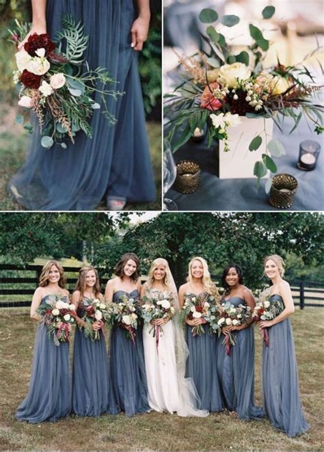 Beautiful Dusty Blue Bouquet 21 | Blue themed wedding, Wedding colors ...