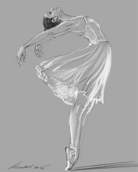 Ballet Dancer Drawings ~ Daily Sketch 4297 | Bodegawasues