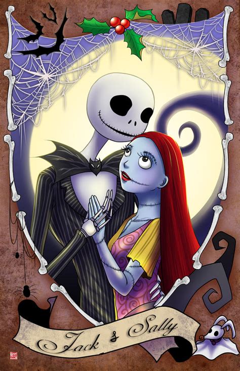 Jack and Sally by TyrineCarver on DeviantArt