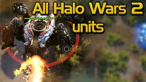 All Halo Wars 2 Units - YouTube