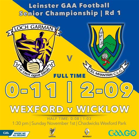 Official Wicklow GAA on Twitter: