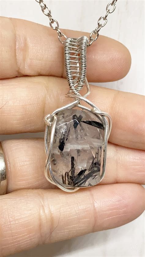 Handmade Pendant, Quartz pendant, gemstone, anniversary