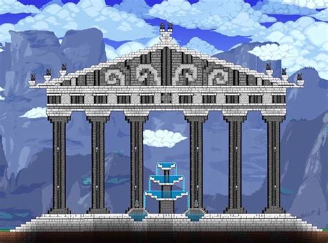 Terraria greek temple | Projecten, Afbeeldingen