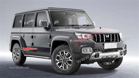 2023 Mahindra Bolero N Based On Scorpio - New Gen Render