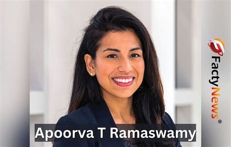 Apoorva T Ramaswamy: Wiki, Biography, Net Worth, Age, Husband, Career ...