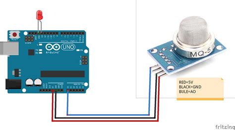 Use Arduino to drive MQ-5 gas sensor – kookye.com