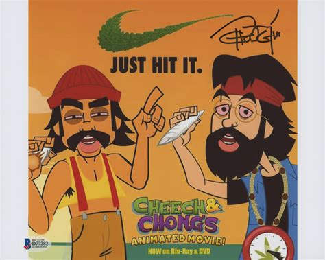 Tommy Chong Signed "Cheech & Chong's Animated Movie" 8x10 Photo ...