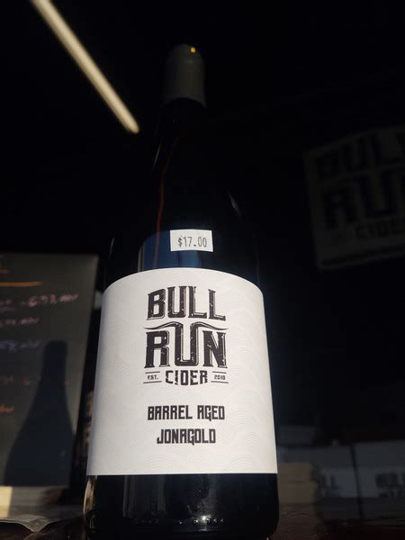 2017 Barrel-Aged Jonagold Single Varietal from Bull Run Cider | Vinoshipper