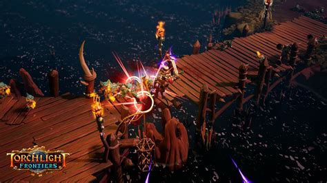 Torchlight Frontiers gameplay video shows familiar mechanics