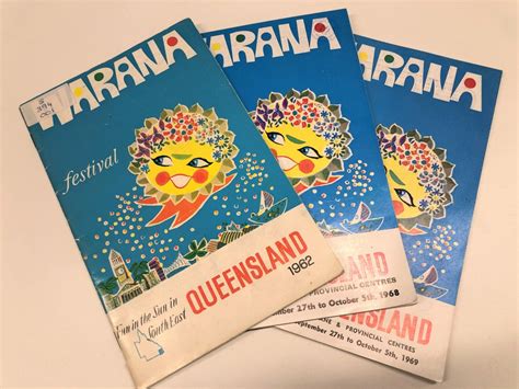 Blue skies: Brisbane's Warana Festival programs | State Library of ...