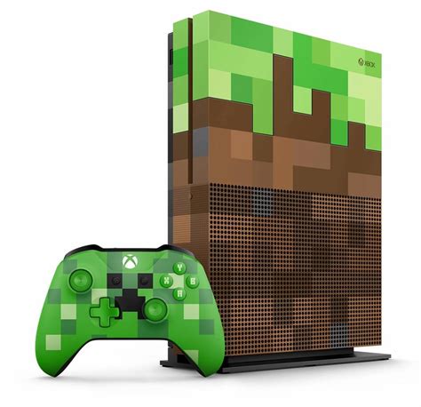 Xbox One S 1TB Minecraft Limited Edition Bundle | Gifts For Geeks ...