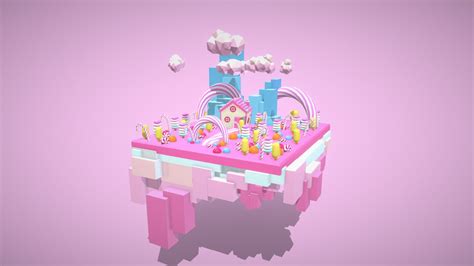 candy island - Download Free 3D model by samiwaiba2001 [0f51283 ...