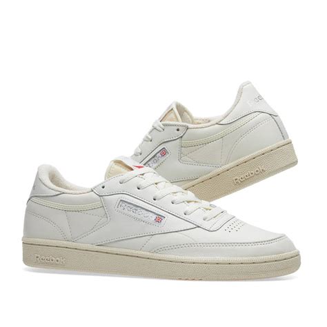 Reebok Club C 85 Vintage W Chalk, Silver & Red | END.