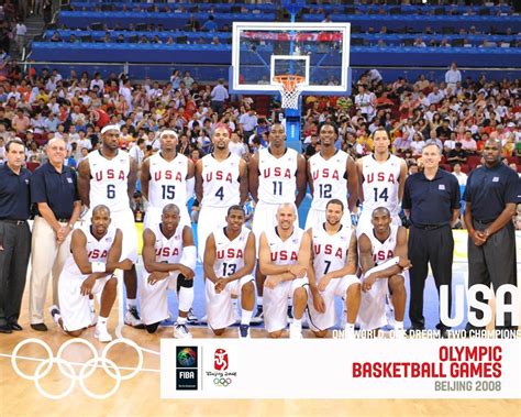 usa basketball olympic team 2008 photo | Team usa basketball, Olympic ...