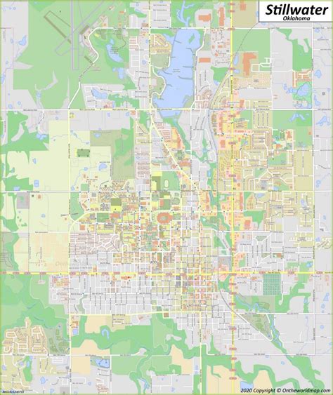 Stillwater Map | Oklahoma, U.S. | Discover Stillwater with Detailed Maps