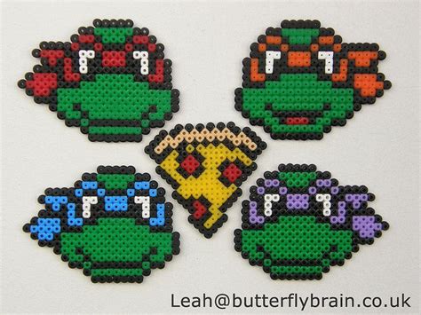 Teenage Mutant Ninja Turtles - Hama Bead Sprites | Hama beads patterns ...