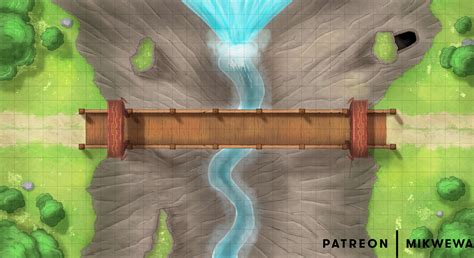 The Long Bridge [33x18] + FREE map in comments : r/Roll20