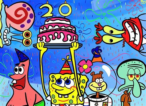 Spongebob 20th anniversary | Cartoon Amino