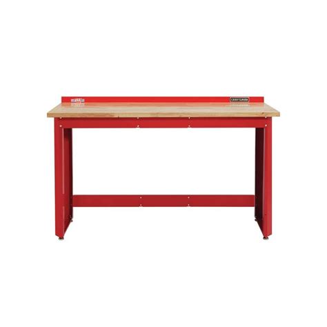 Mesa de trabajo para garage con top madera 72 x 41.25 in ...