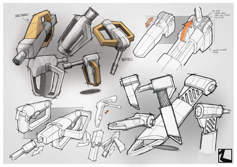 Sketch and Render - Power Tool by irrsyah on deviantART | Industrial ...