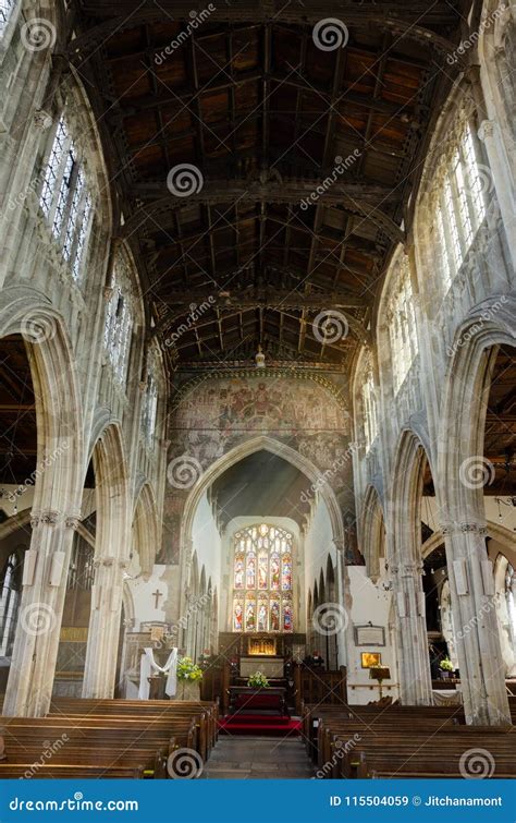 St Thomas of Canterbury Parish Church Stock Image - Image of view ...