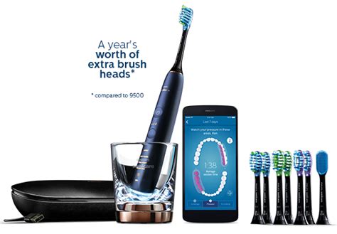 DiamondClean Smart 9700 Lunar blue | Philips Sonicare