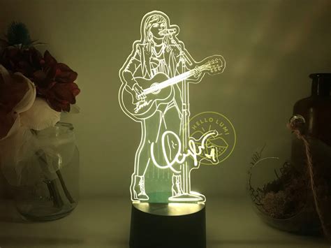 Taylor Swift LED Night Light - Etsy