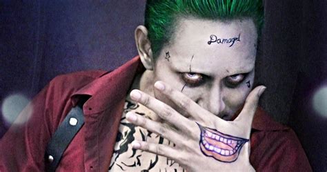 Suicide Squad Director Admits Joker's Damaged Tattoo Took It Too Far