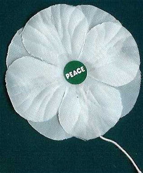 Lapel Poppies – White Poppies