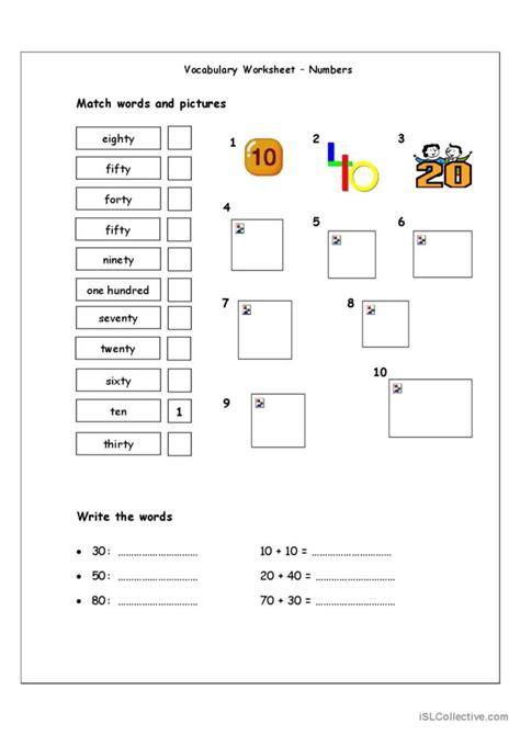 Matching Worksheet Template - Worksheets For Kindergarten